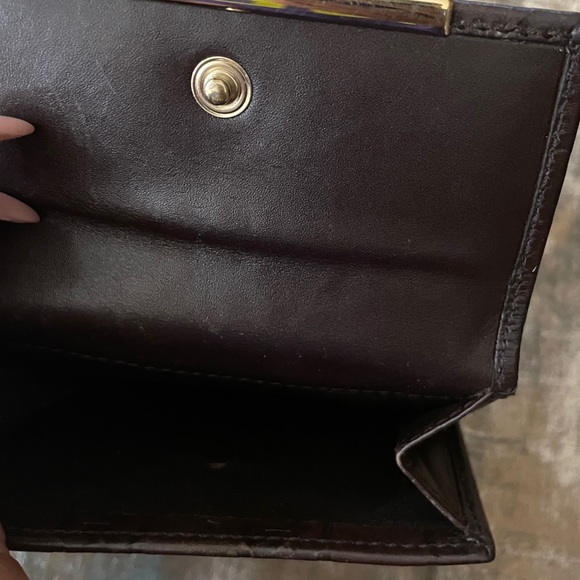 Gucci GG monogram leather wallet in very good condition - Picture 10 of 11